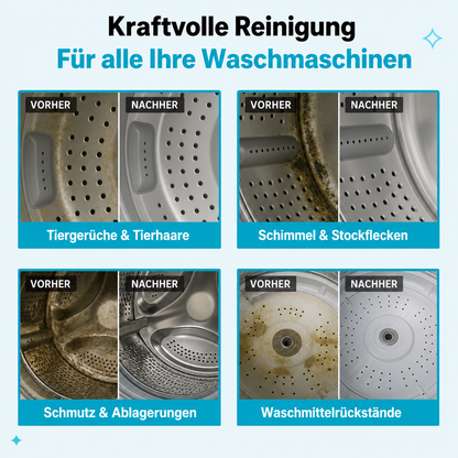 Fellex™  Waschmaschinenreiniger gegen Tierhaare & Gerüche